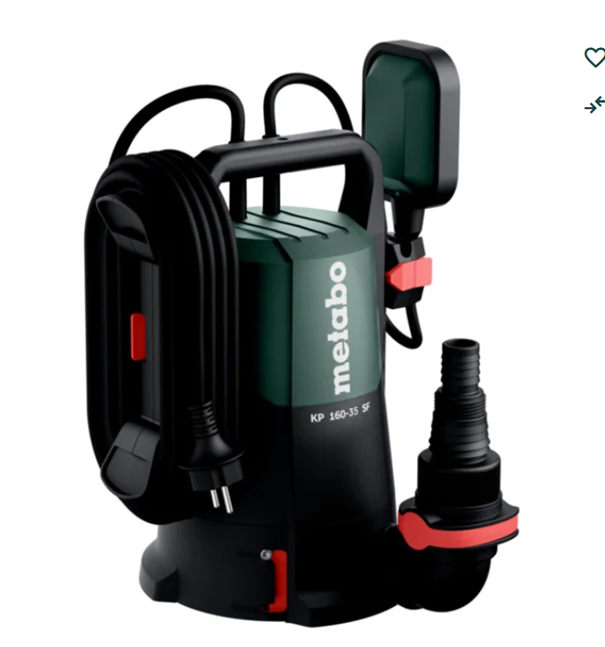 metabo crpalka potopna kp160 35sf combi delci do 35mm