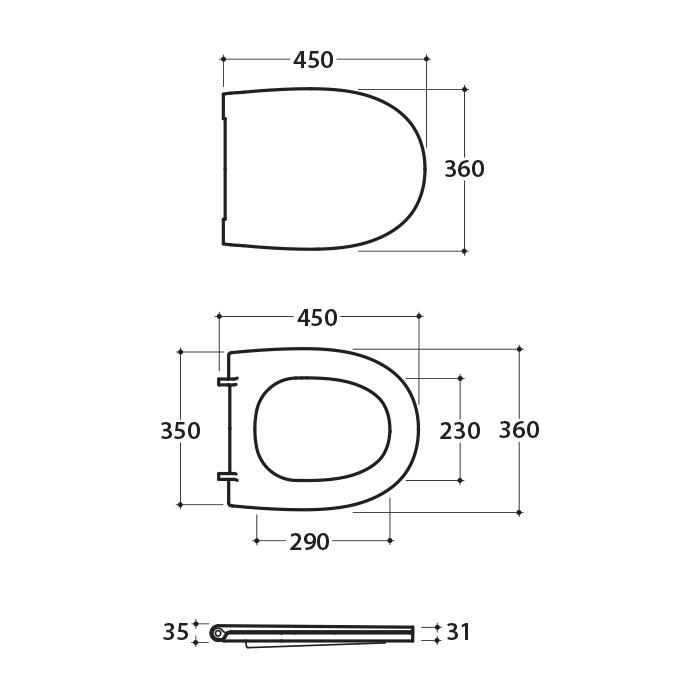 wc deska 4all soft close mdr20bi 3