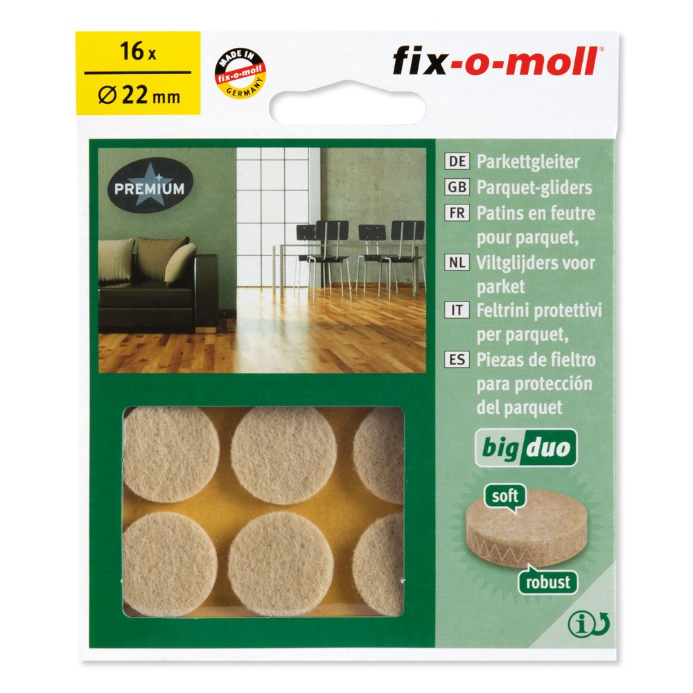 PODLOZKE FILC 22MM 16KOS BEZ 3566001 FIX O MOLL