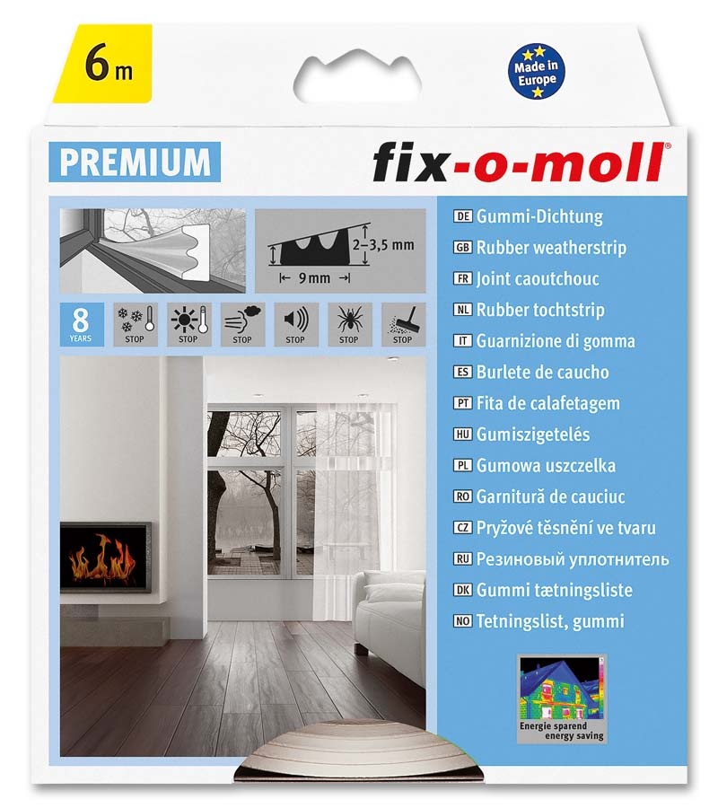 TESNILO PREMIUM W 6M BELO 9X2 3 5 FIX O MOLL