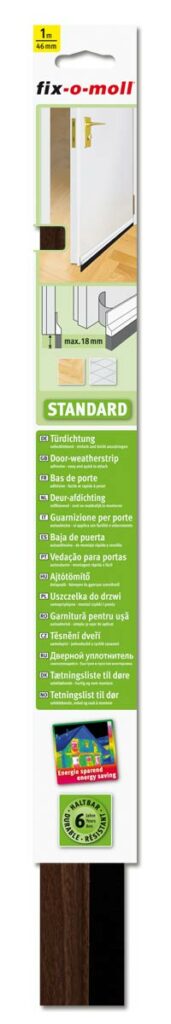 tesnilo scetkasto za vrata 1 15mm rjavo fix o moll eobnova