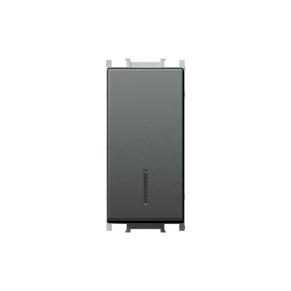 6002620 TEM modul stikalo 1pol indikator SM10ATIN B ANTRACIT