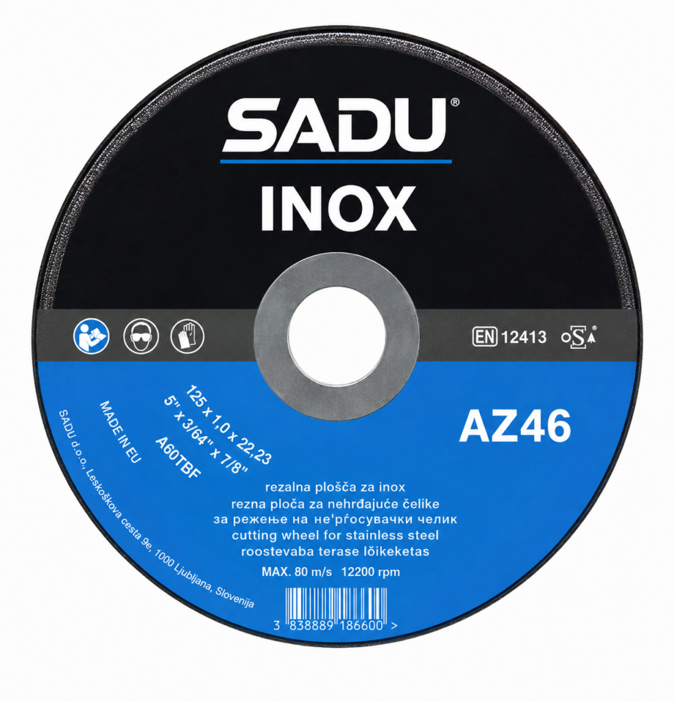 REZALKA INOX 115X1X22 AZ46 SADU 010352B