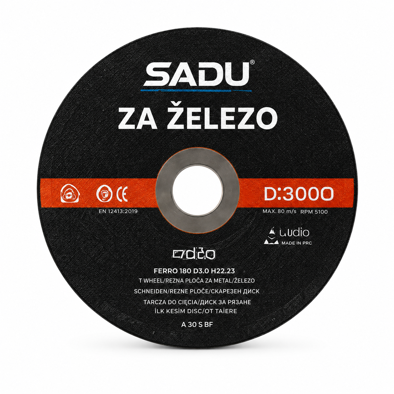 REZALKA ZA ZELEZO 230X3X222 A30R SADU 010114A