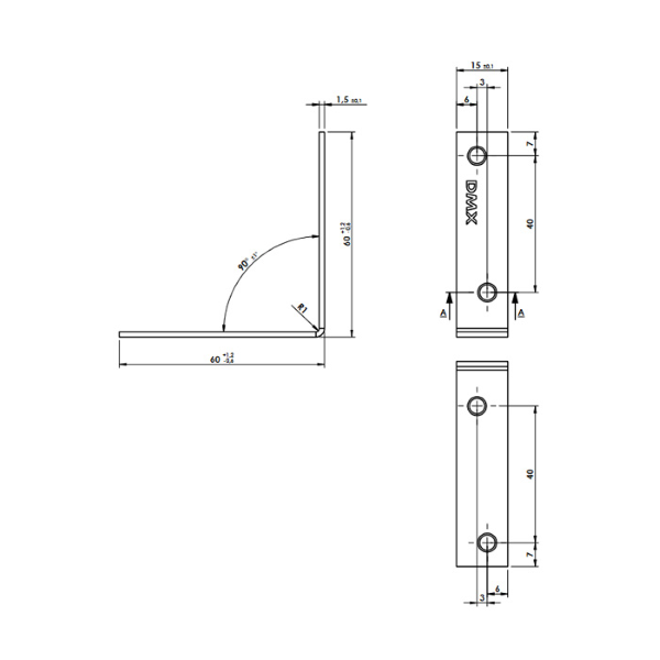 kotnik zn kw 60 60x60x15x1 5 mm domax eobnova 2