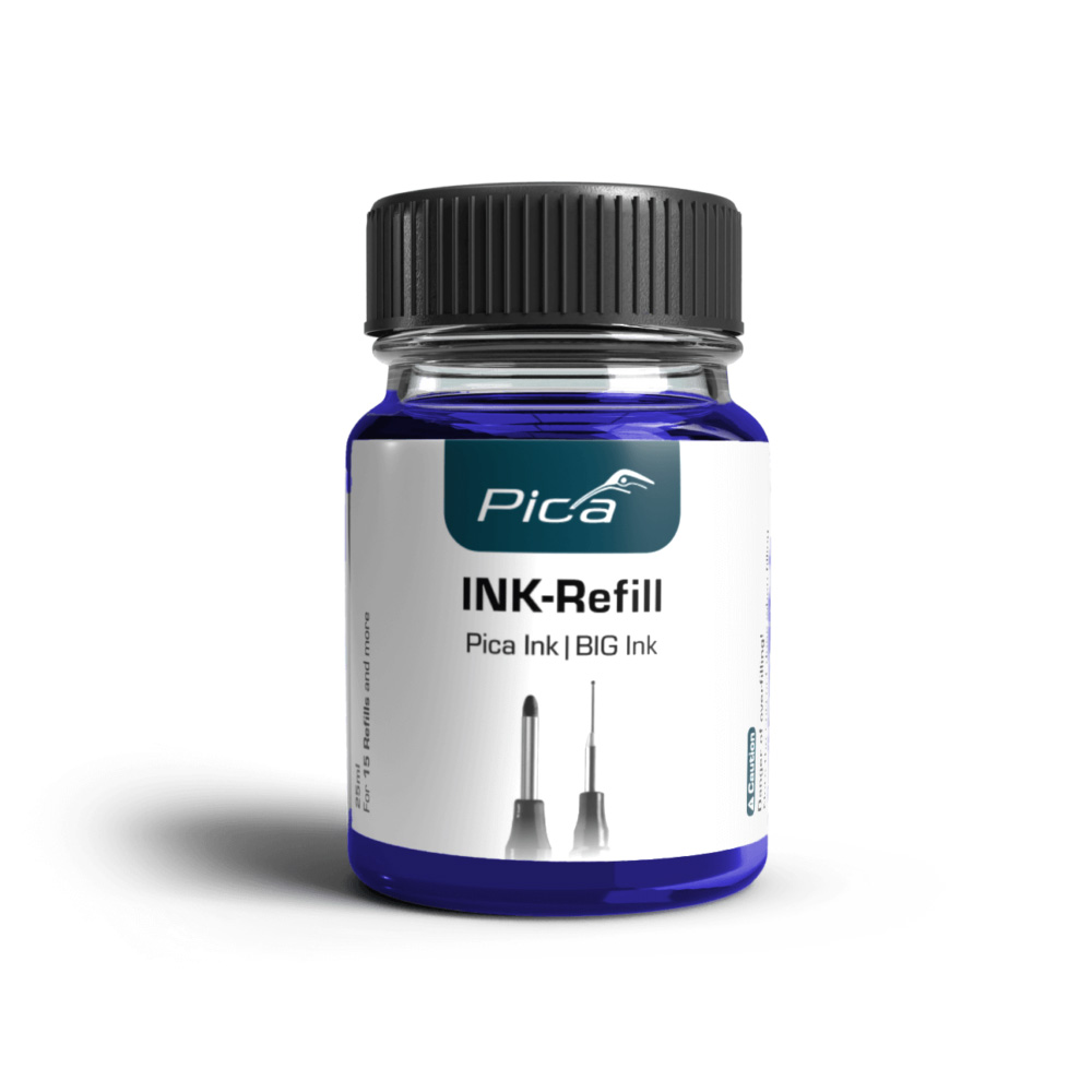pica crnilo ink in bigink moder z nadomestnimi minicami eobnova
