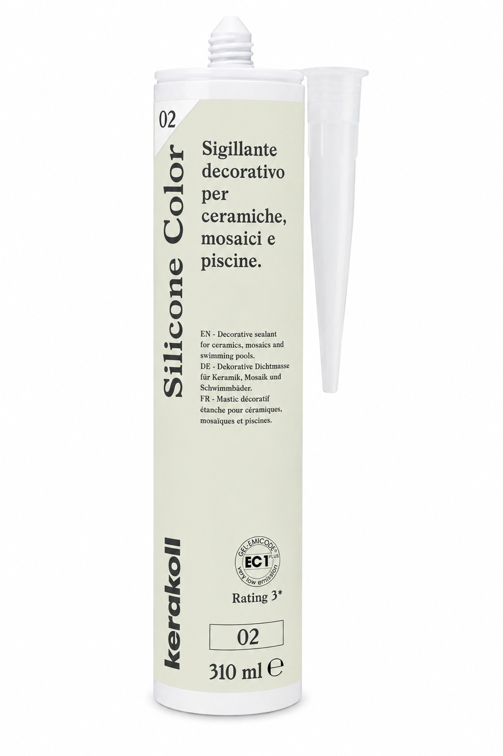 kerakoll silicone color kk 2 310ml eobnova