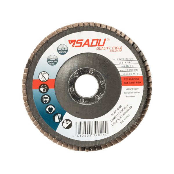 disk lamelni brusni 125x22 gaz 60 premium zircon sadu 020148a eobnova