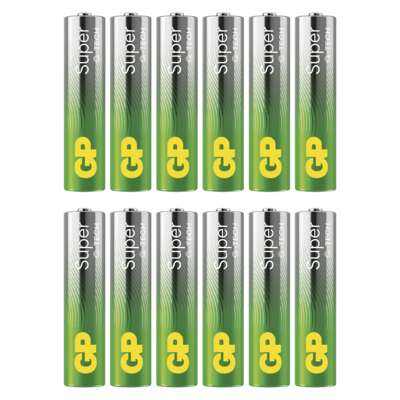 gp superpower baterije 12kos 1 5v aaa eobnova