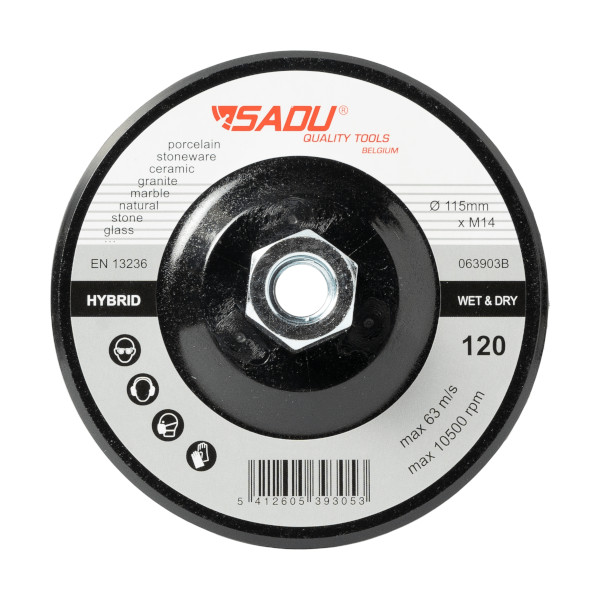 plosca brusna diamantna fi115 m14 gr120 sadu 063903b eobnova