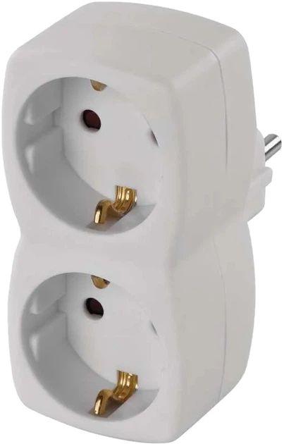 razdelilec 2x schuko 250v 16a p00252n emos eobnova