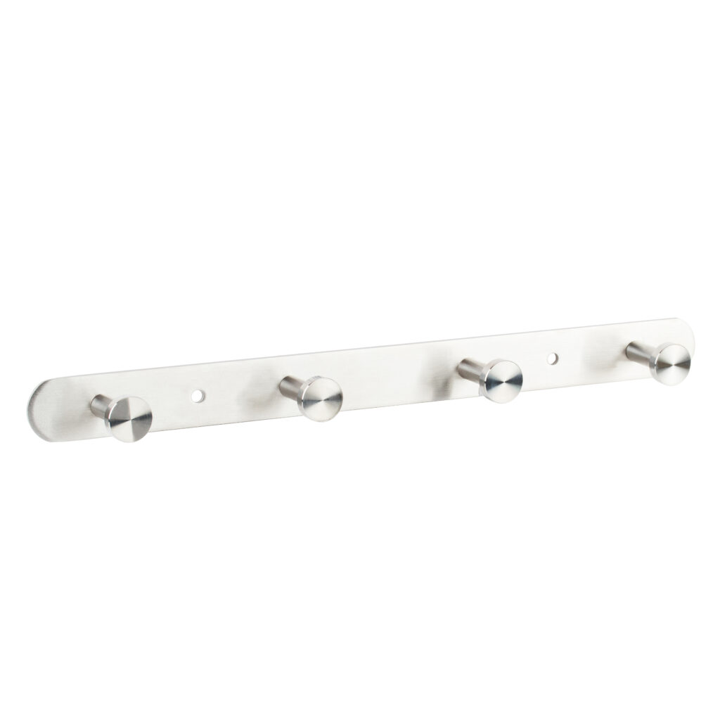 OBESALNA LETEV IZ NERJAVECEGA JEKLA 4 KLJUKE 300 × 25 × 33 mm eobnova